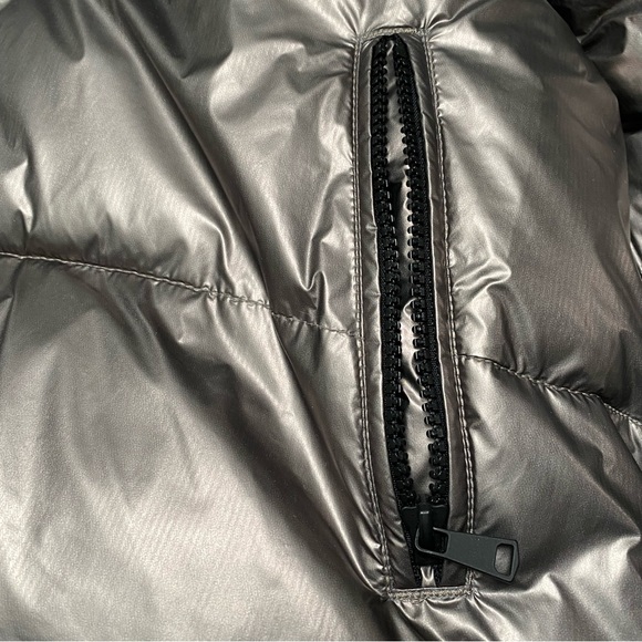Gap NWT Gunmetal Puffer Jacket - Picture 11 of 17